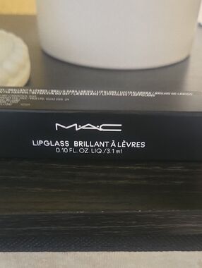 MAC Cosmetics Lipglass Lipgloss in Black Packaging